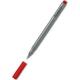 Μαρκαδόρος γραφής FABER CASTELL Grip Finepen 0.4mm Κόκκινο-Κερασσί (Κερασί)
